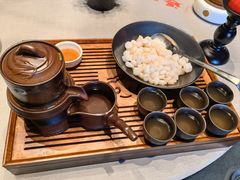 茶艺龙井虾仁-食悦江南·淮扬菜·烤鸭(亚运村·惠新店)
