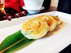 鹅肝酱葱油饼-上海苏宁宝丽嘉酒店·嘉府壹号中餐厅