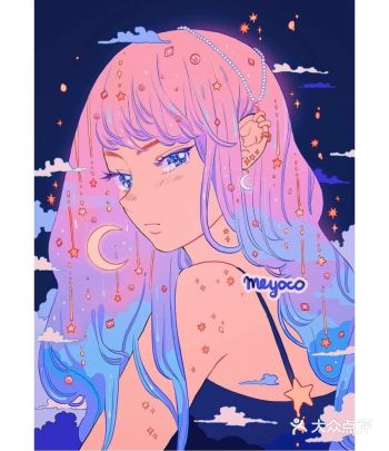 ️今天看到了一个东南亚插画师meyoco的作品