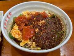 特色三合一-手擀菠菜面(西康路店)