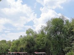 -摇橹船上船码头
