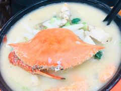 白蟹汤年糕-台州老六海鲜面馆(上南总店)