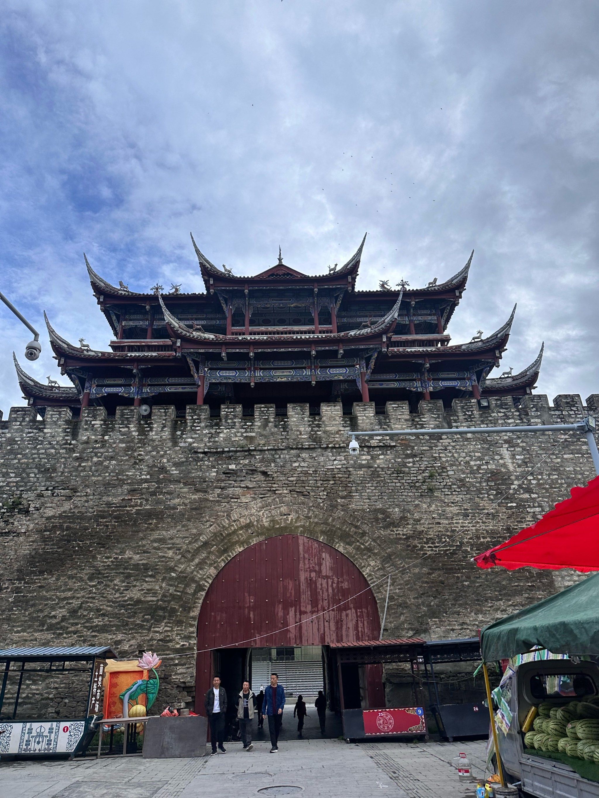 松潘县的松州古城 你来过了吗