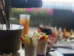 -日落吧·海景咖啡厅·餐酒吧·鸡尾酒·下午茶·乐队表演·浪漫夕阳·三亚文华东方酒店