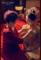 -派丽莫Pellimo原创设计婚纱品牌