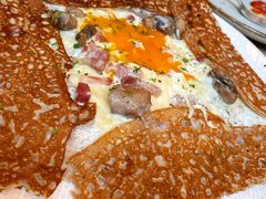 鸡蛋蘑菇熏肉荞麦可丽饼-RAC BAR(安福路店)