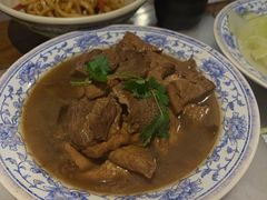 牛肉炖老豆腐-京门老爆三·铜锅涮肉 爆肚(望京店)