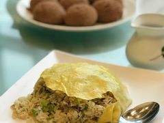 生炒牛肉松饭-稻香酒家·33年老字号·港式粤菜(富邦中心店)
