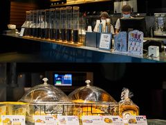 面包甜点陈列柜-喜茶(深圳万象城黑金店)