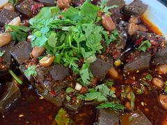 蒜香羊血-祖传曾羊肉饭店