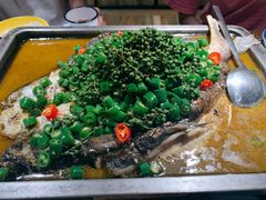 -探鱼·鲜青椒爽麻烤鱼(北京路天河城店)