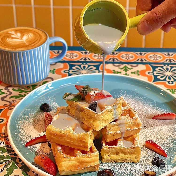 💛美式街头氛围感下午茶☕️｜好吃又好看💛