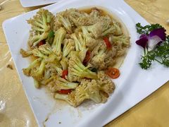 小炒有机菜花-祥龍斋清真食府