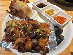 石头烤牛窝骨-蒙料·手把肉(望京店)