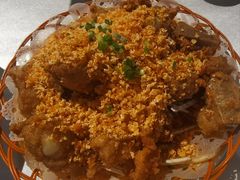蒜香排骨-屋顶花园餐厅(步行街老地王大厦店)