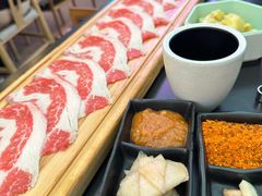 一米长盘牛五花-犟牛家·榴莲烤肉(五棵松店)