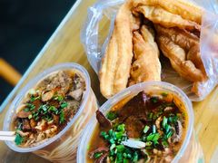 牛肉猪肝瘦肉三鲜粉-严婆婆面馆