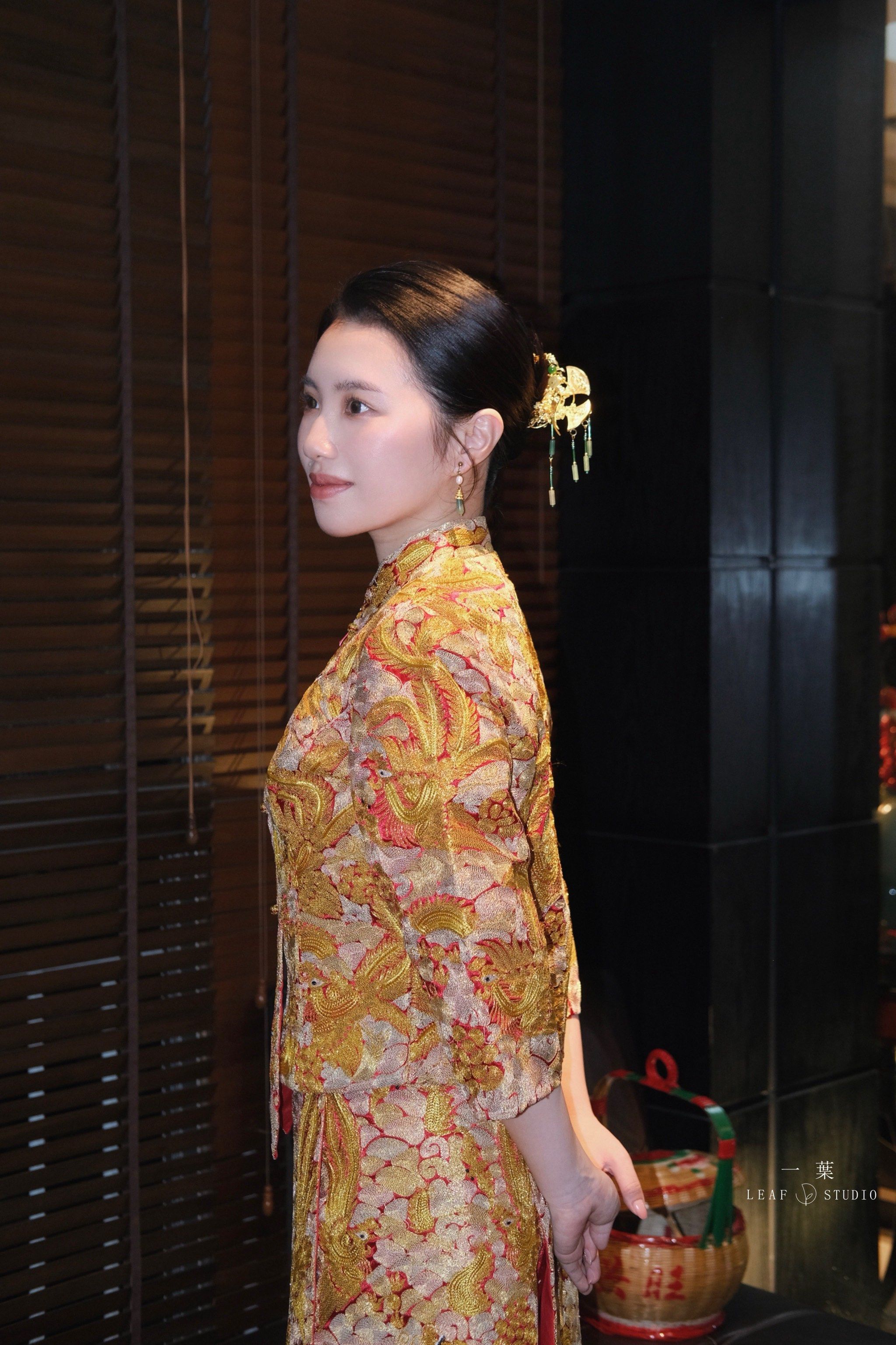 简单大方的接亲妆造