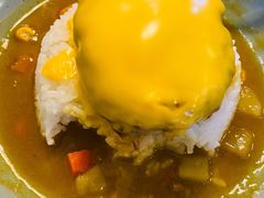 芝士牛肉汉堡咖喱饭-红小满休闲餐厅(十全街店)