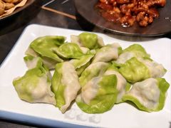 虾仁韭菜鸡蛋饺子-三姐妹餐厅(曲江店)