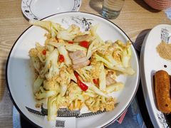 干锅有机花菜-遇见小厨·北京烤鸭·江湖菜·川菜(广福桥店)