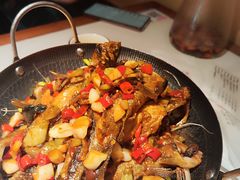 干锅香辣昂刺鱼-9家湘菜(上南路店)
