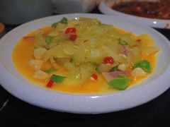 家烧火腿土黄瓜-程咬金小馆