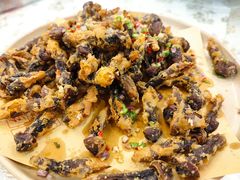 椒盐黑鸡松-水乡人家