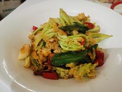 生炒有机菜花-月福京味斋·烤鸭店·北京菜(鼓楼总店)