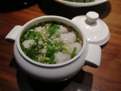 鲜嫩黄花鱼丸汤-将相和·海鲜蒸饺大连菜