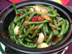 砂锅豆角-万柳阁小馆·花园餐厅(龙潭湖店)