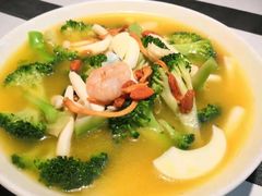 上汤西兰花-庆余楼·用心与食材·特色菜&灶头面(仙蠡墩店)