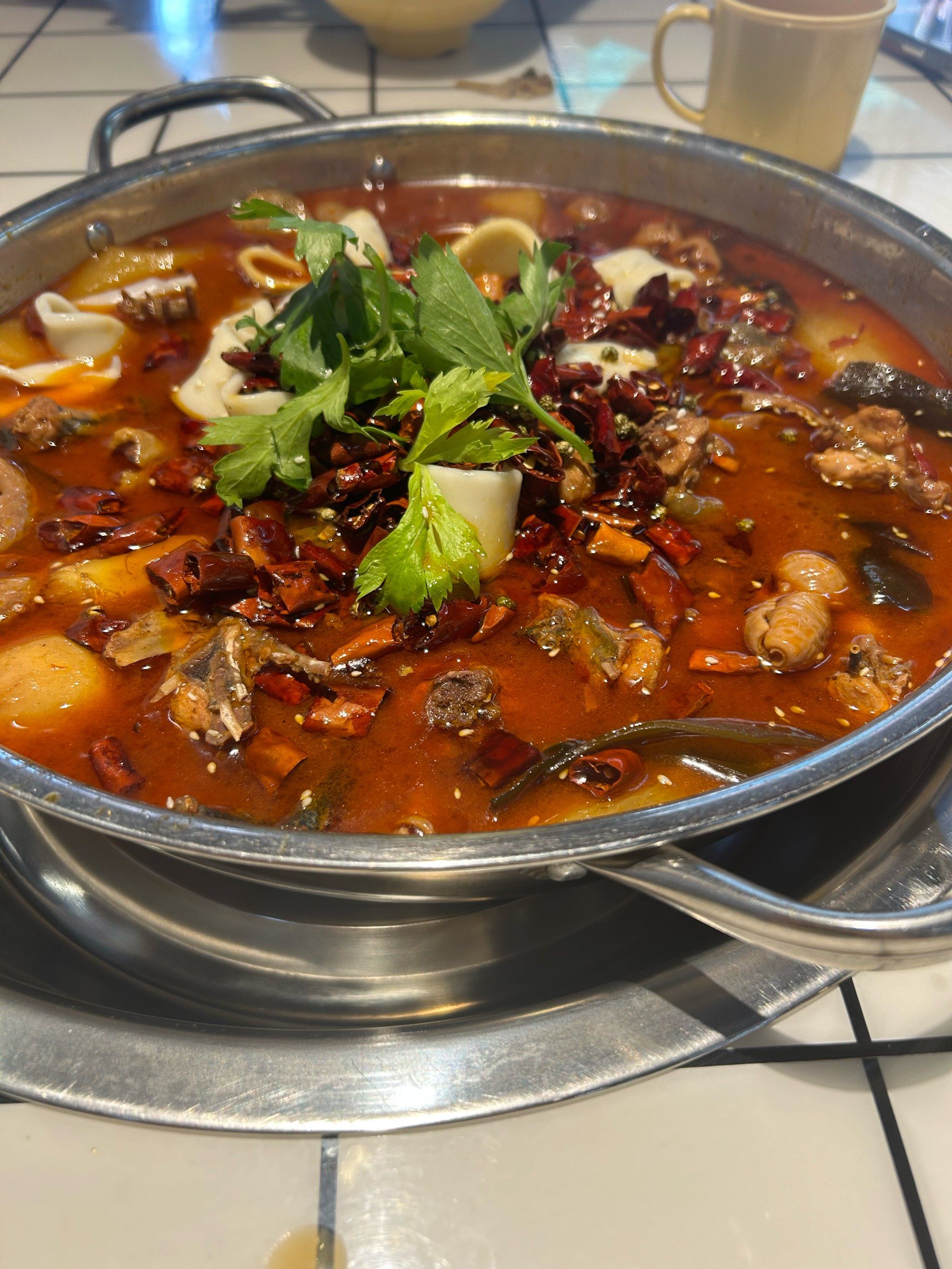 「晓彭肥肠鸡(南坪店)」非常好吃,味道巴