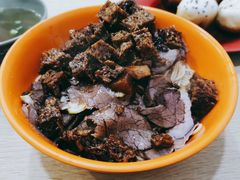 牛肉烤麸拌面-无名生煎(昌里东路)
