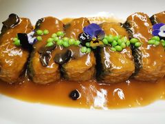 黑松露肉汁扒野菜豆腐-丽晶轩中餐厅(重庆丽晶酒店)
