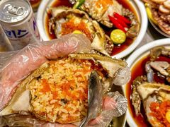 -草家酱蟹炭火烤肉店(珲春南路一店)