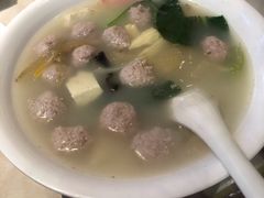 生汆丸子汤-子午路张记肉夹馍(小寨西路店)