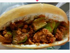 孜然夹馍-老字号杨坡红油米线腊汁肉夹馍(东四道巷店)