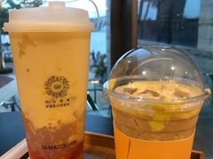 -36抹茶·千层与鲜果茶(欢乐海岸店)