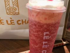 奶酪红草莓-LELECHA乐乐茶(上海五角场万达广场店)