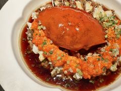 肉饼蒸膏蟹-锦府园·新台州菜(合生汇店)