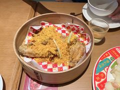 金蒜咸蛋黄鸡翅-避风塘·老港味餐厅(虹口龙之梦店)