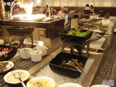 自助取餐区-北京希尔顿逸林酒店-逸轩西餐厅-自助餐厅