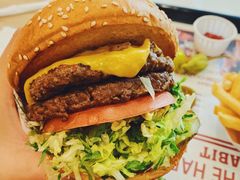 火烤双层牛肉特堡-The Habit Burger Grill 哈比特汉堡(复兴soho店)