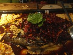 重庆豆花烤鱼-探鱼·鲜青椒爽麻烤鱼(领展购物广场店)