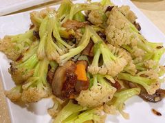 菜花炒叉烧-廣發美食(东晓路店)