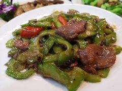 凉瓜炒牛肉-汇景花园酒家(基立下道店)