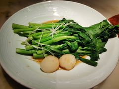 油淋脆菜心-绿茶餐厅(北京世纪金源店)