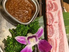 -明洞阿姨·韩式酱蟹烤肉·创意料理(三元桥店)