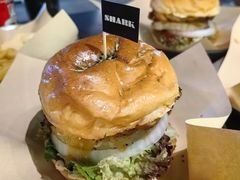 土耳其香料烤鸡汉堡-shark burger·鲨鱼汉堡(交子大道店)